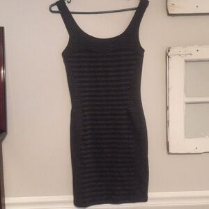 Striped mini dress